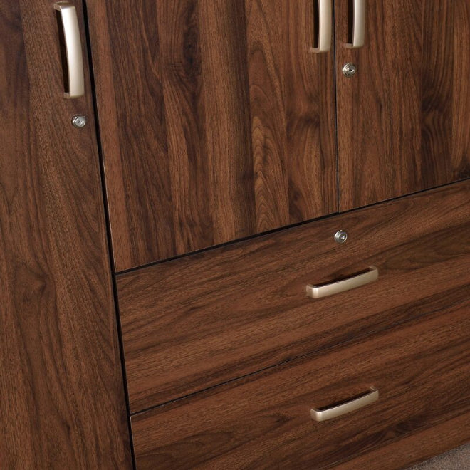 Isla 4 Door Wardrobe with Mirror