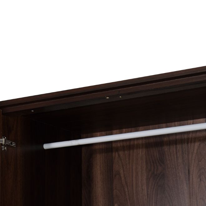 Chikako 3 Door Wardrobe with Mirror