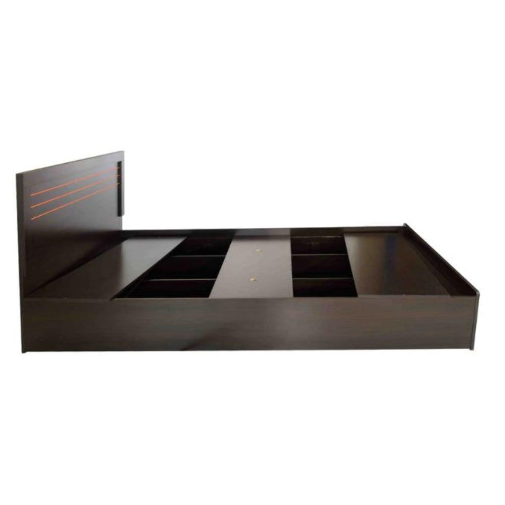 Billy Queen Size Storage Bed in Wedge Finish