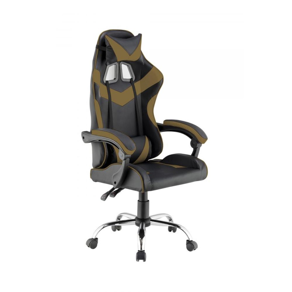 Quad Ergonomic Gaming Chair in Khaki Colour