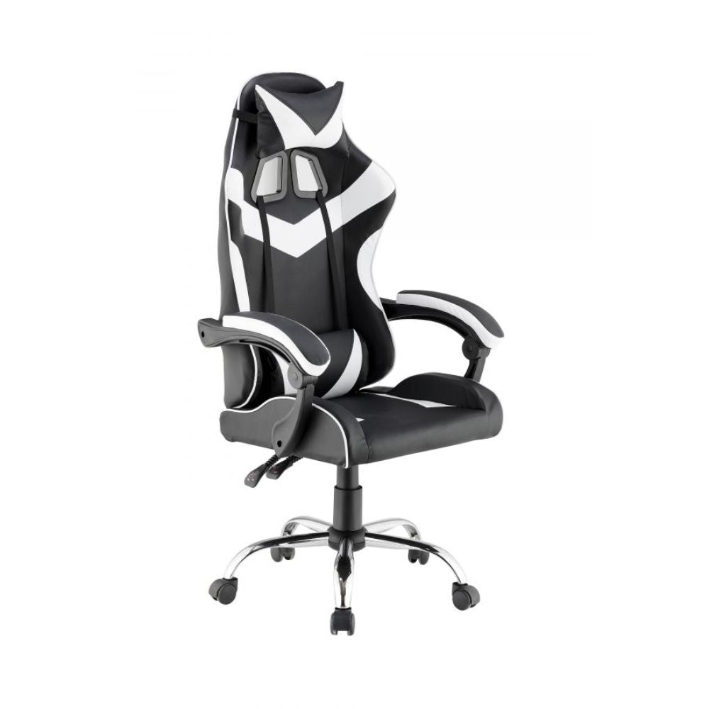 Quad Ergonomic Gaming Chair in White Colour