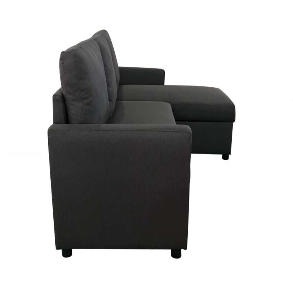 Corner Sofa Black & Sofa Bed With Storage