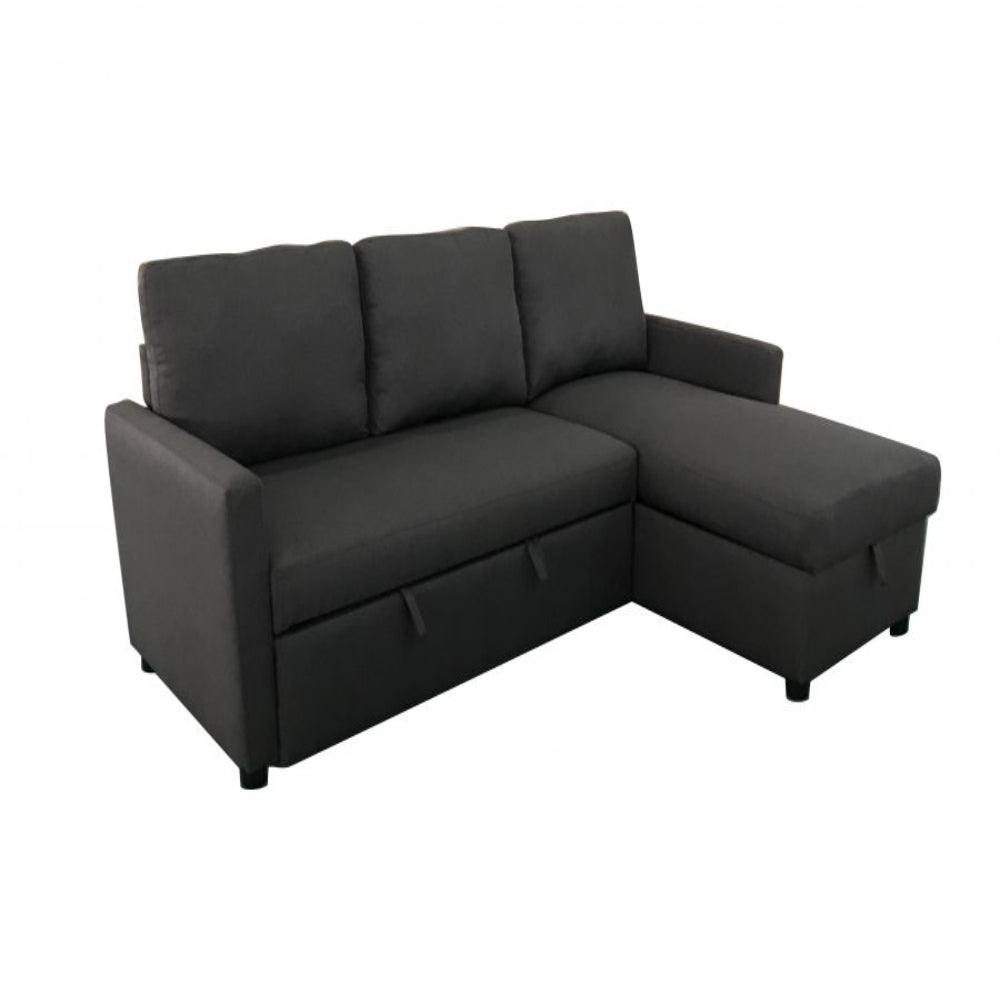 Corner Sofa Black & Sofa Bed With Storage