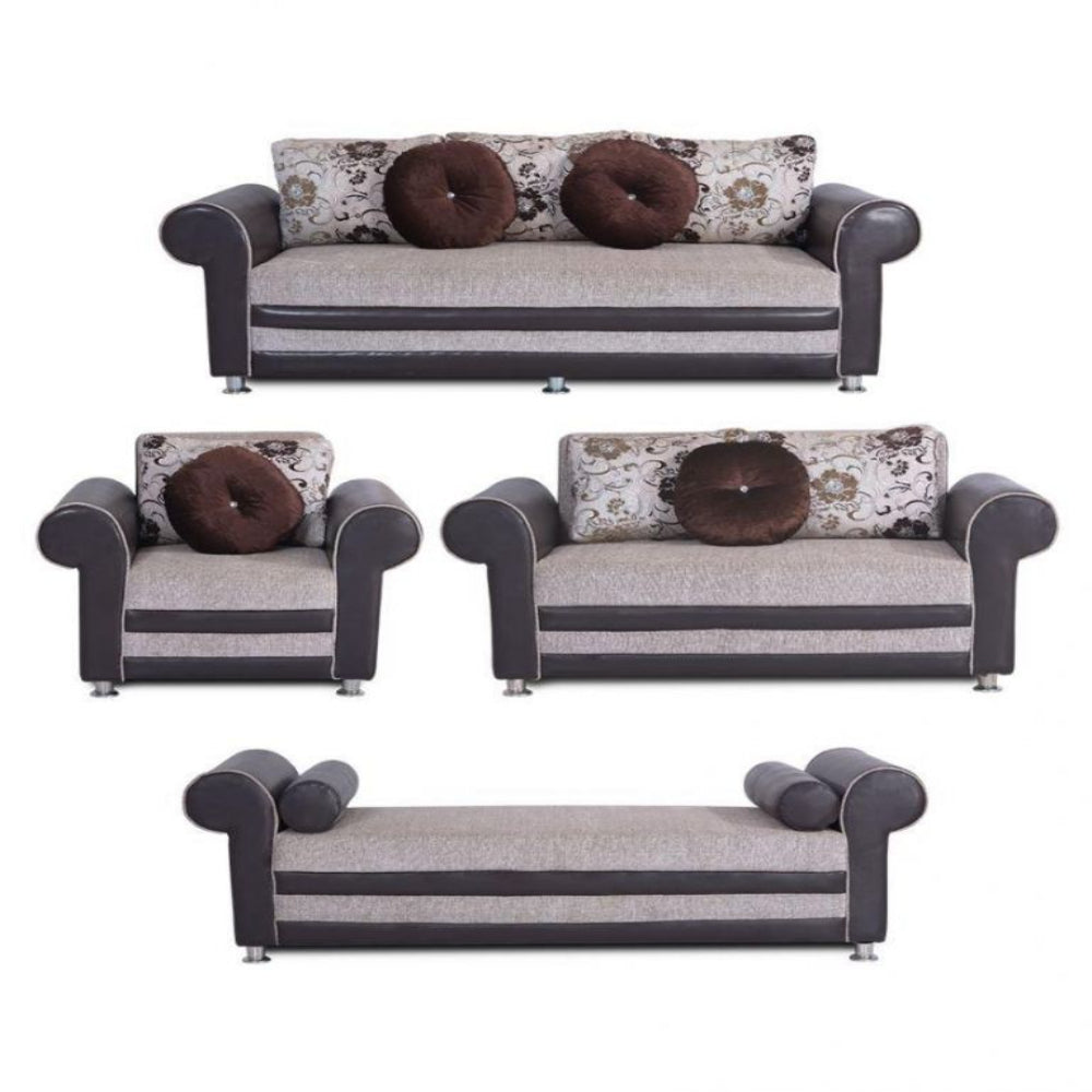 Bantia Paris 3+2+1 Seater Fabric Sofa Set